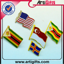 Venda quente impressão personalizada kurdistan cruz bandeira lapela pin